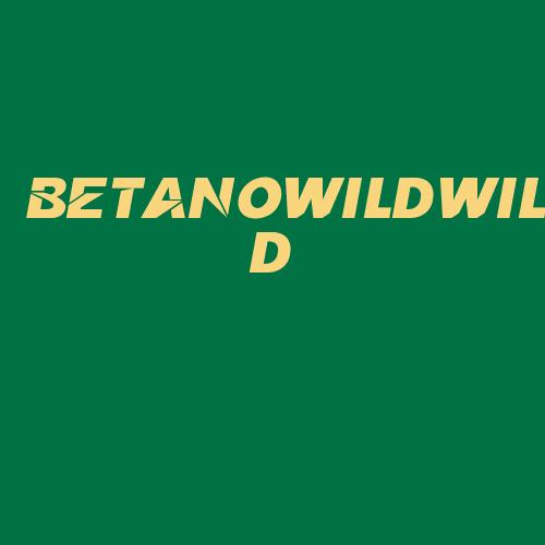 Logo da BETANOWILDWILD